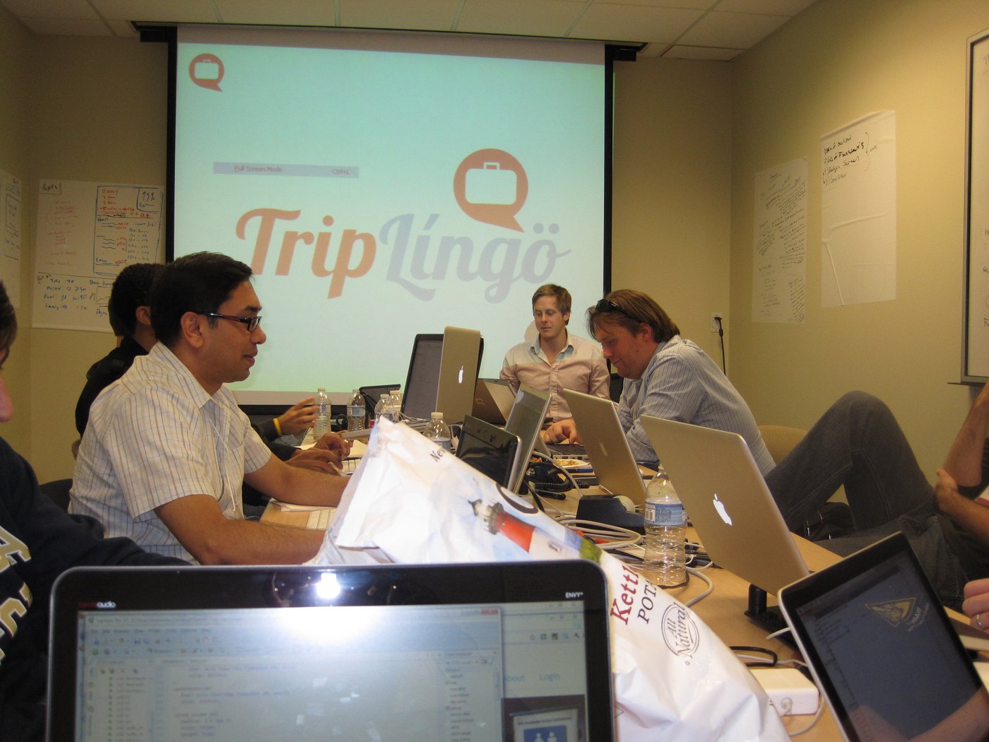 The TripLingo team at Start Atlanta