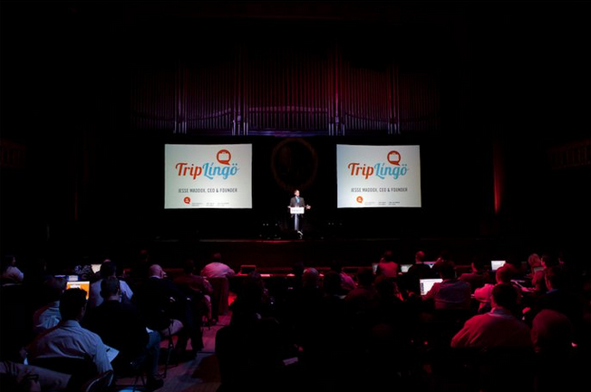 Pitching TripLingo at Startup Riot