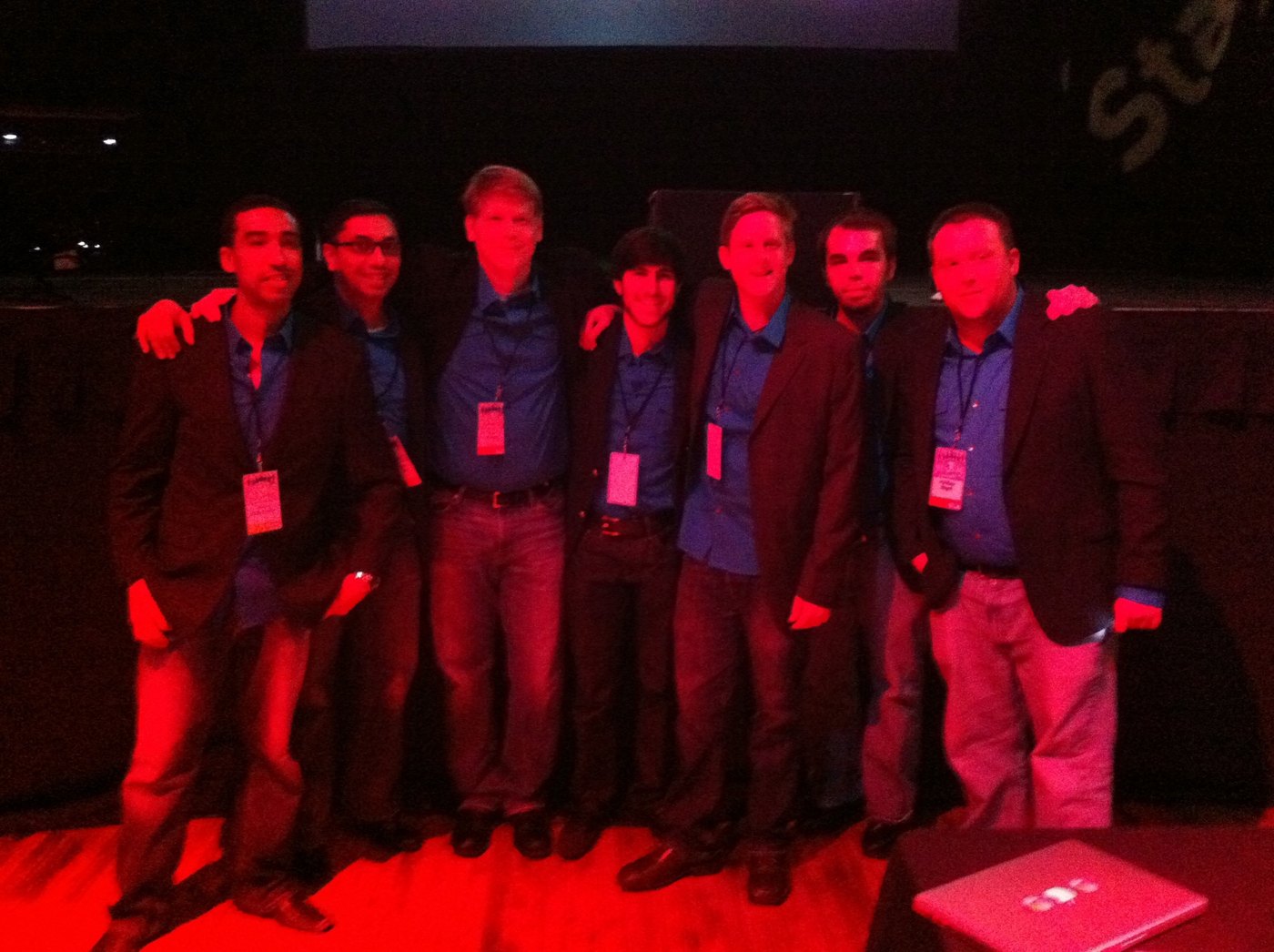 The TripLingo team after winning Startup Riot